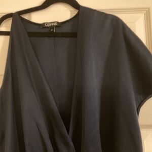 Cushnie Silk Bodysuit